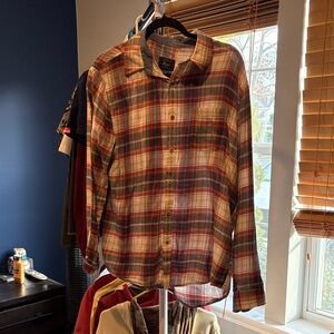 G.H. Bass & Co. Multicolor Plaid Shirt
